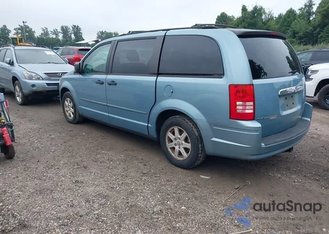 2008 Chrysler Town & Country Lx z USA, uszkodzony, nr VIN 2A8HR44H78R137219